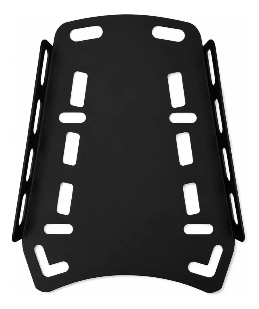 PARRILLA PORTA BULTOS ARTICULADA AJUSTABLE NEGRO MATE IT 200-Z