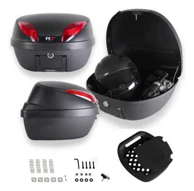 CAJA PORTA EQUIPAJE R7 RAICING M R02 NGO/GRAFITO 42L