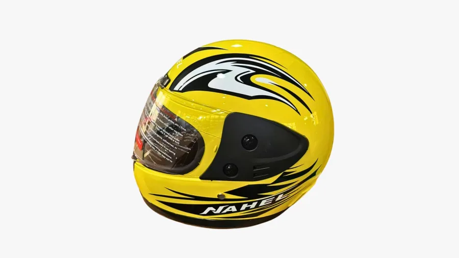 CASCO MOTO CERRADO MS AMARILLO