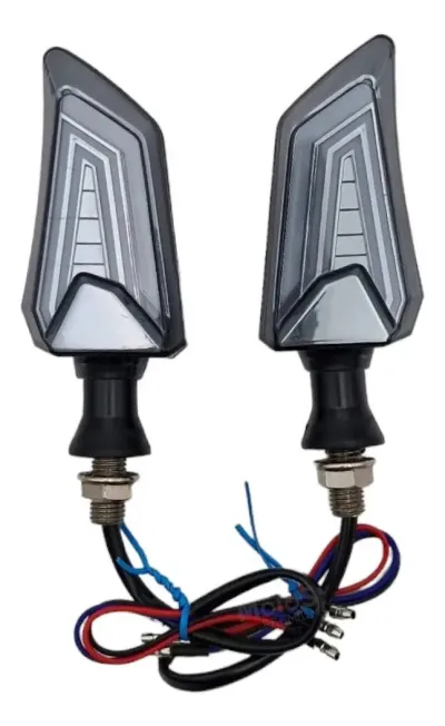DIRECCIONAL "TIPO MACHETE" LED SECUENCIAL ROJO C/AMAR (RS-DIR-0029Y-R) --RASEN--