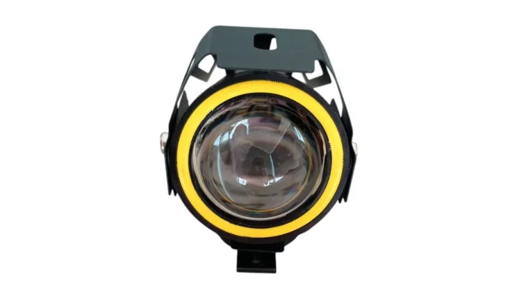 FARO LED LUPA DE ANGEL CON ARO AMARILLO-BLANCO-ROJO