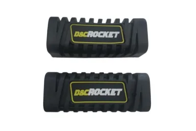 HULES POSAPIE ROCKET NEGRO CON AMARILLO
