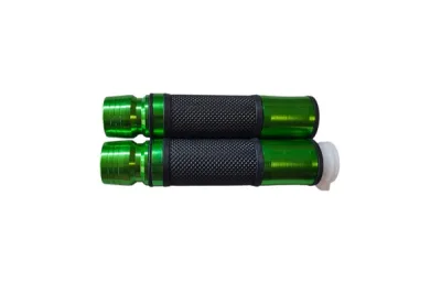 PUÑOS ALUMINIO CON PUNTAS DE CONTRAPESO VERDE