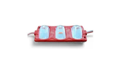MODULO DE LED ROJA RIGIDO 3 LED ALTA DENSIDAD 3509 12V CC 8.