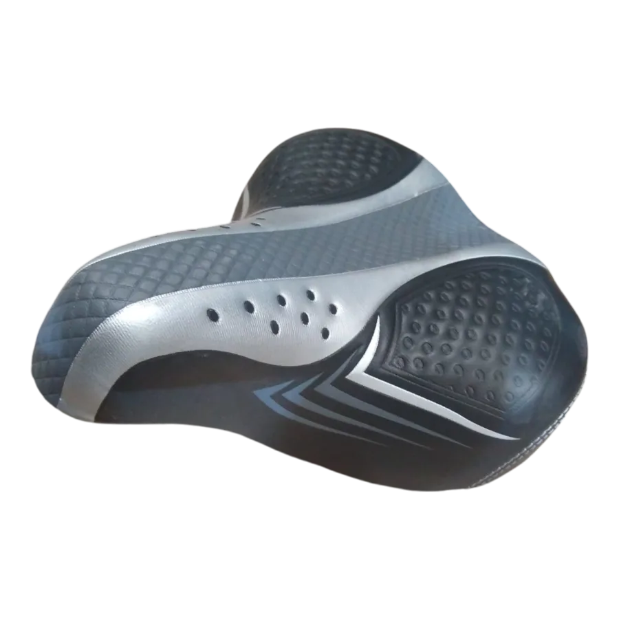 ASIENTO DEPREDADOR BALONA 2 RESORTES NEGRO-GRIS