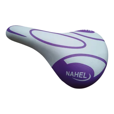 ASIENTO SUAVE MTB NAHEL DONGKANG LILA-BLANCO