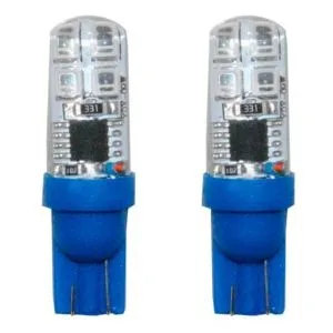 FOCO DE PELLIZCO C/ESTROBO -LED AZUL- 12Vcc (PAR) P/AR110/ CS125/ DS150/ DM150/ DM200