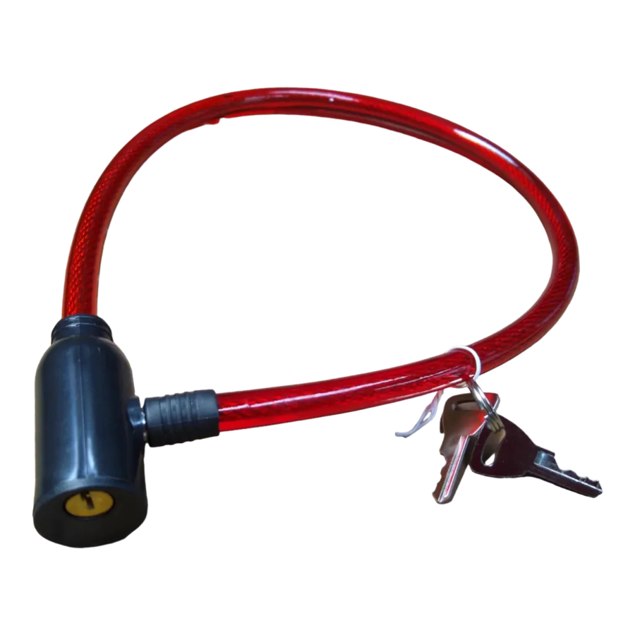 CANDADO DE LLAVE DE CABLE XL 12X 80CM