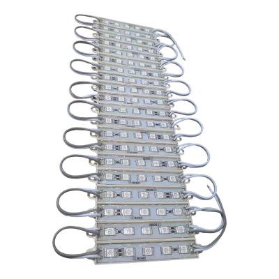 LUZ MODULOS 20 PZ TIRAS CON 5 LED AZUL (LA-CH5050B)