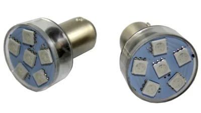 FOCO LED STOP Y DIRECCIONALES 6 LED AZUL (PAR)