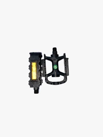 PEDAL 1/2 INFANTIL-JUVENIL PLASTICO OVAL NEGRO