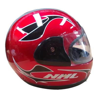 CASCO MOTO CERRADO MS ROJO