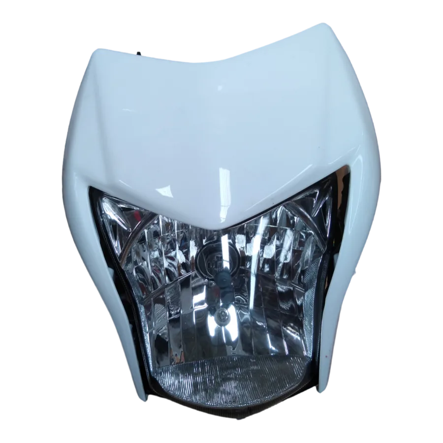 FARO DELANTERO CON BISEL BLANCO XR150