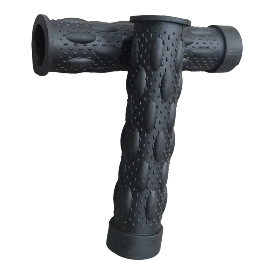 PUÑO MTB HUALONG AMPOLLITAS NEGRO