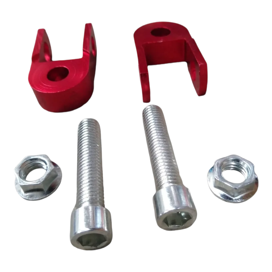 EXTENSIÓN AMORTIGUADOR MOTO ROJO