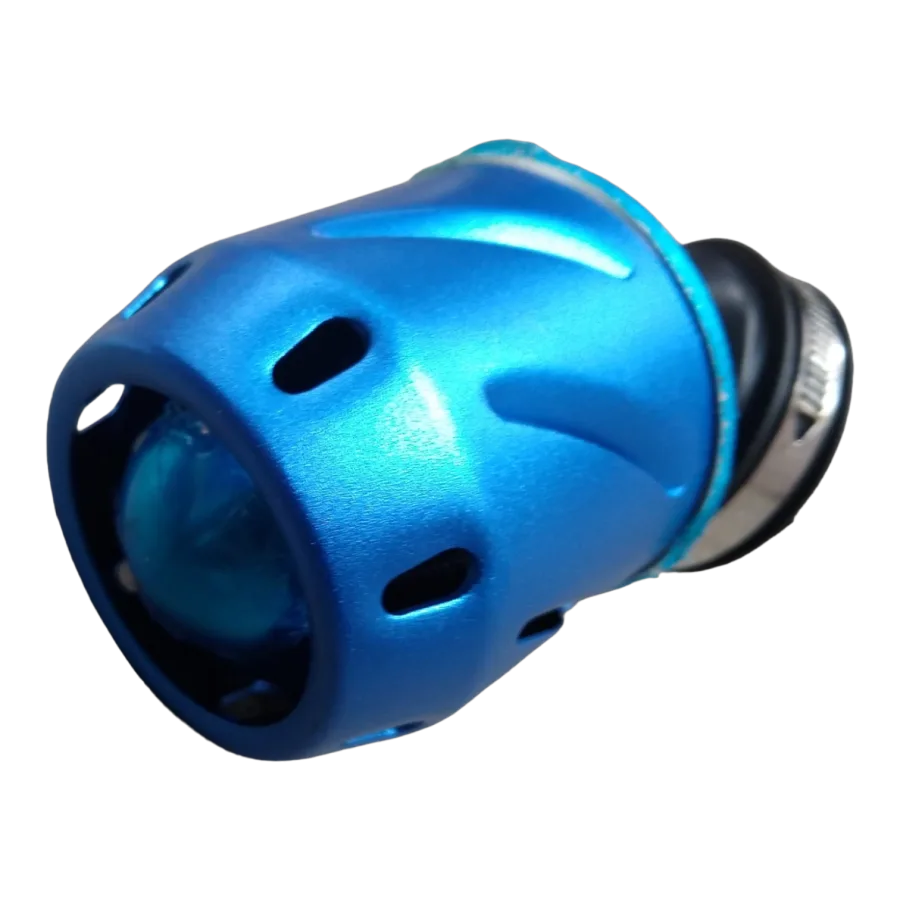 FILTRO AIRE INDIVIDUAL LUJOSO AZUL 28/35/48MM