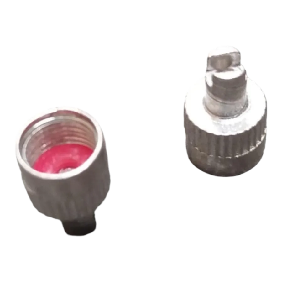 TAPON TARRAJA P/VALVULA METAL C/EMPAQUE