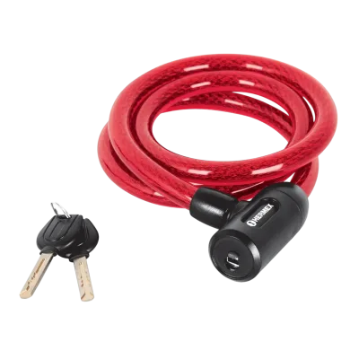 CANDADO PARA BICICLETA 10 X 2M HUMO C/LLAVE BAN