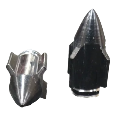 TAPON VALVULA AIRE ALUMINIO COHETE NEGRO