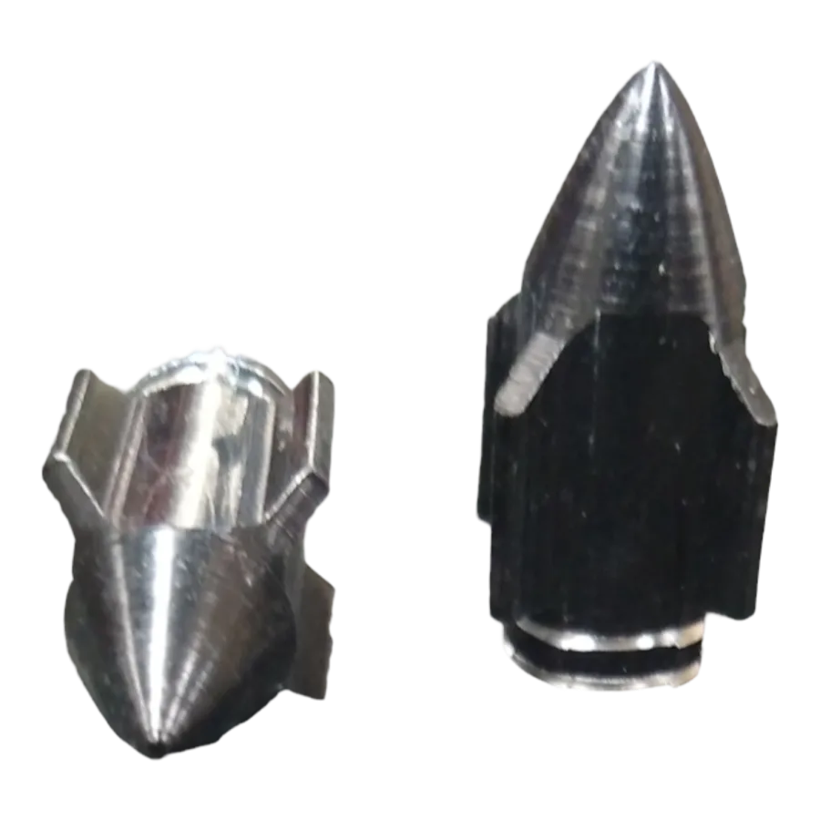 TAPON VALVULA AIRE ALUMINIO COHETE NEGRO