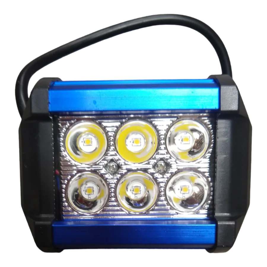 FARO AUX HIPERLED IR-1810 8-80V 18W 1200LM AZUL