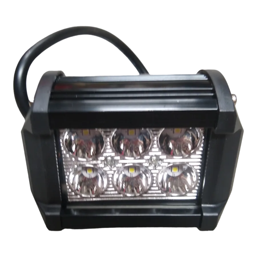 FARO AUX HIPERLED IR-1810 8-80V 18W 1200LM NEGRO