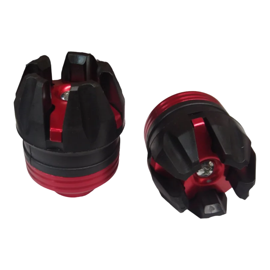 PROTECTOR SLIDER P/MOTO ROJO